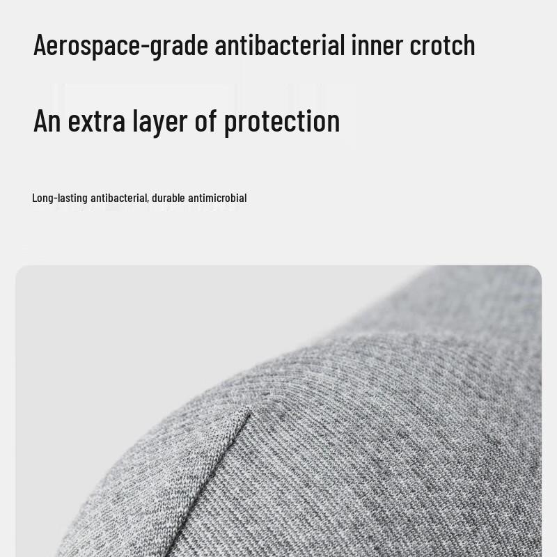 SEPTWOLVES Мужские антибактериальные хлопковые боксеры-брифы с принтом букв, 3 шт.