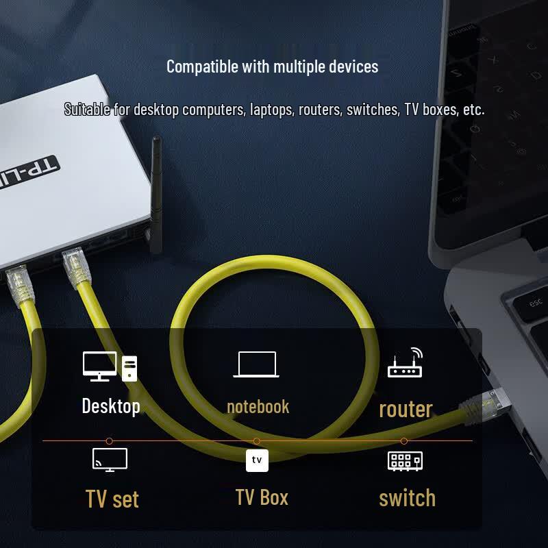 Ethernet-кабель CHOSEAL категории 7A 10 Гбит/с