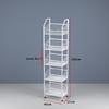 Multi-Layer Mobile Display Rack for Snacks and Beverages