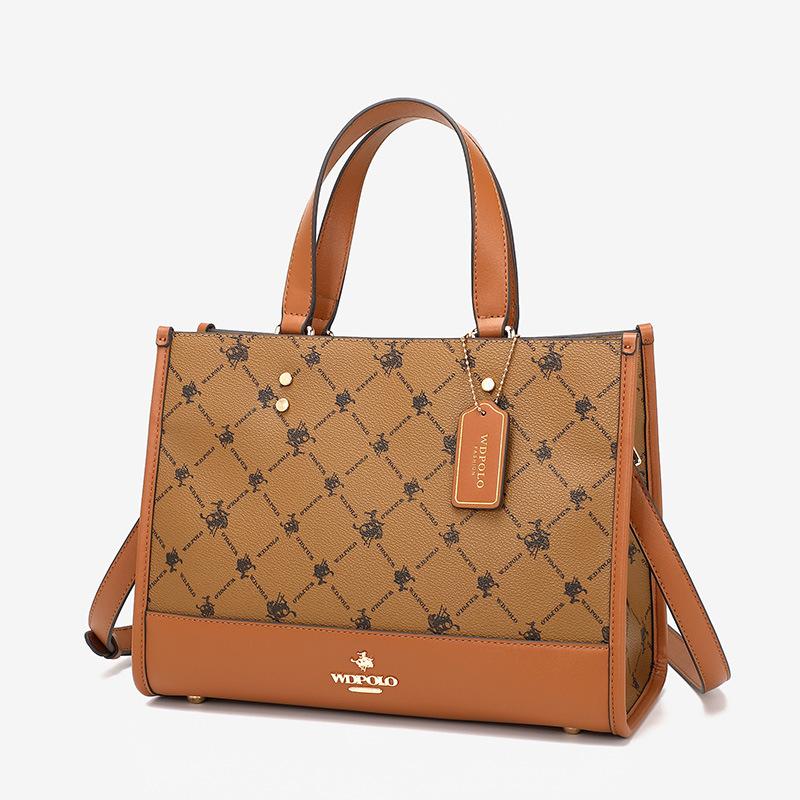 Брендовая сумка через плечо WDPOLO, большая вместительная большая сумка с цветком, ручная сумка через плечо, женская летняя сумка