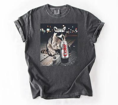 Raccoons Diet Coke T-shirts, Funny Meme Genz Dank Raccoons, Trendy Shirt