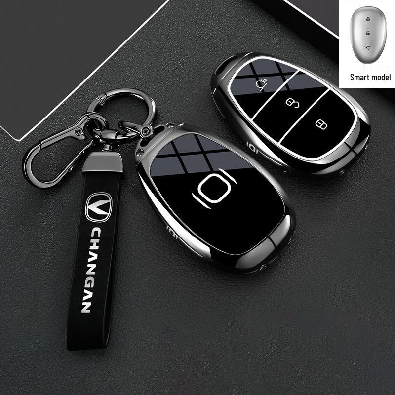 Совместимый чехол для ключей для Changan Qiyuan A07/Q07/A05/E07 Металлический корпус (2025)
