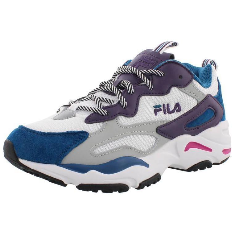 FILA Ray Tracer Low top Casual Shoes Women's White Blue 5RM00532-148