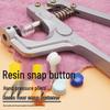 Colorful Resin Snap Fastener Tool Kit: T3, T5, T8 Snap Pliers for DIY Button Installation