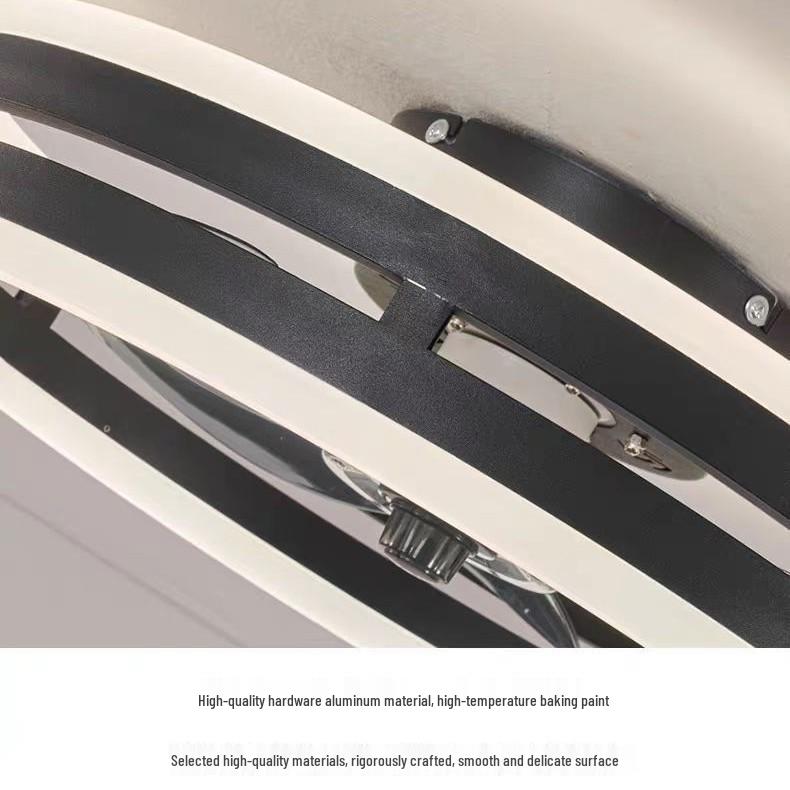 Бесшумный светодиодный потолочный вентилятор для гостиной, спальни и столовой