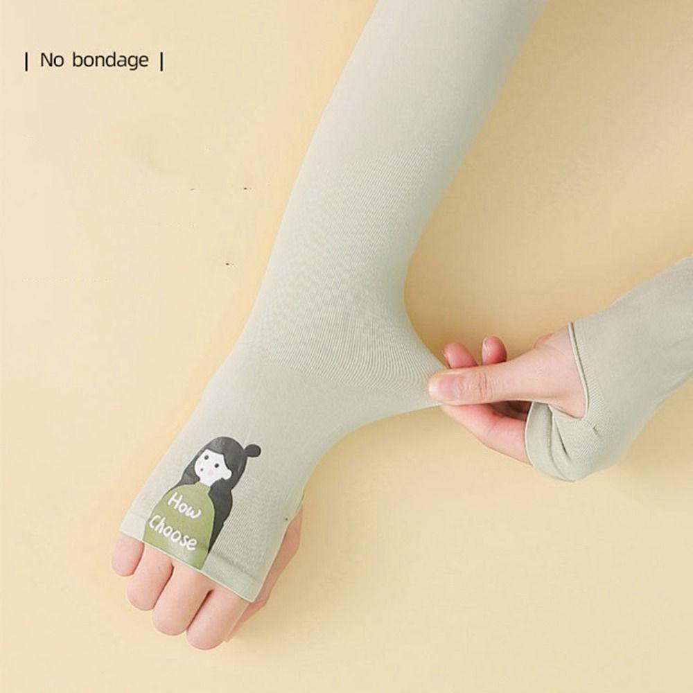 Cycling Gloves Driving Gloves Arm Warmers Ice Silk Sleeves Sunscreen Sleeve Sun Protection Cover