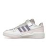 Adidas Forum Low White Почти розовые кроссовки унисекс Cloud-White Light-Purple GY5832