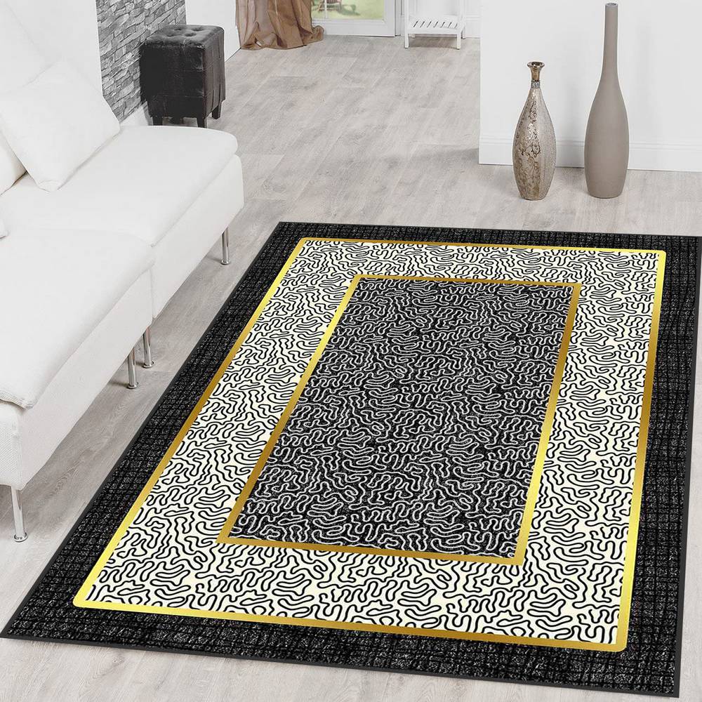 Rovigo Home Washable Printed Carpet RVGHOME0321-SD1073