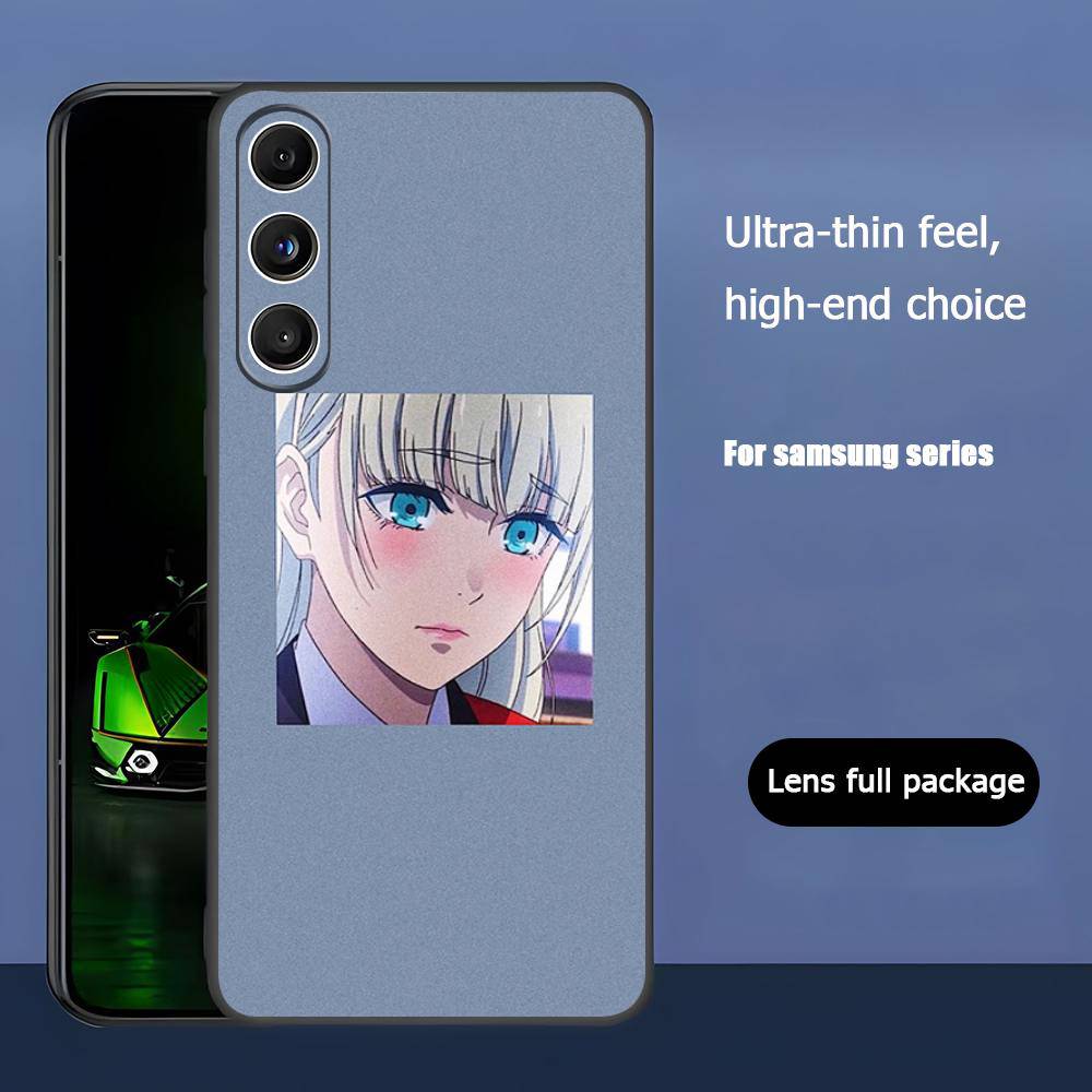 Милая Мультяшная Аниме Девочка Роскошный Для Samsung Galaxy S23 S24 S25 Ultra S22 Plus S21 Черный Мягкий Чехол Водонепроницаемый Мягкий Чехол