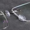 Transparent Clear Oval Eyeglass Nose Bracket Anti-slip Nose Support  Men Women