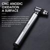 WEST BIKING Portable Bicycle Pump 300PSI High Pressure Bike Air Pump Bike Tire Inflator Schrader Presta Valve Cycling Hand Pump