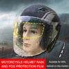 Universal Helmet Clear Anti-Fog Patch Film Universal Motorcycle Helmet Lens Fog Resistant Films 