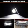 CZC AUTO LED License Plate Light 2 Pack Tag Light Lamp for Ford F150 F250 F350 F450 F550 Superduty Ranger Pickup Truck Explorer Bronco Excursion