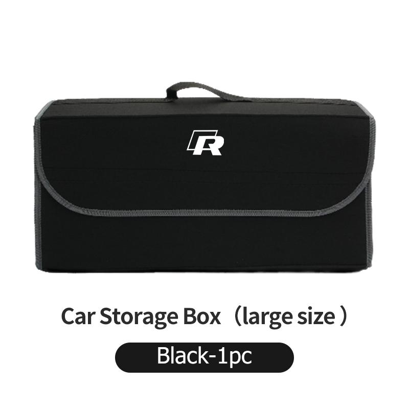 Car Emblem Trunk Storage Box Tool Folding Organiser Bag For Volkswagen VW Tiguan CC Jetta Polo Golf 4 5 6 Passat B5 B6 B7 CC Xy6 vcqt0