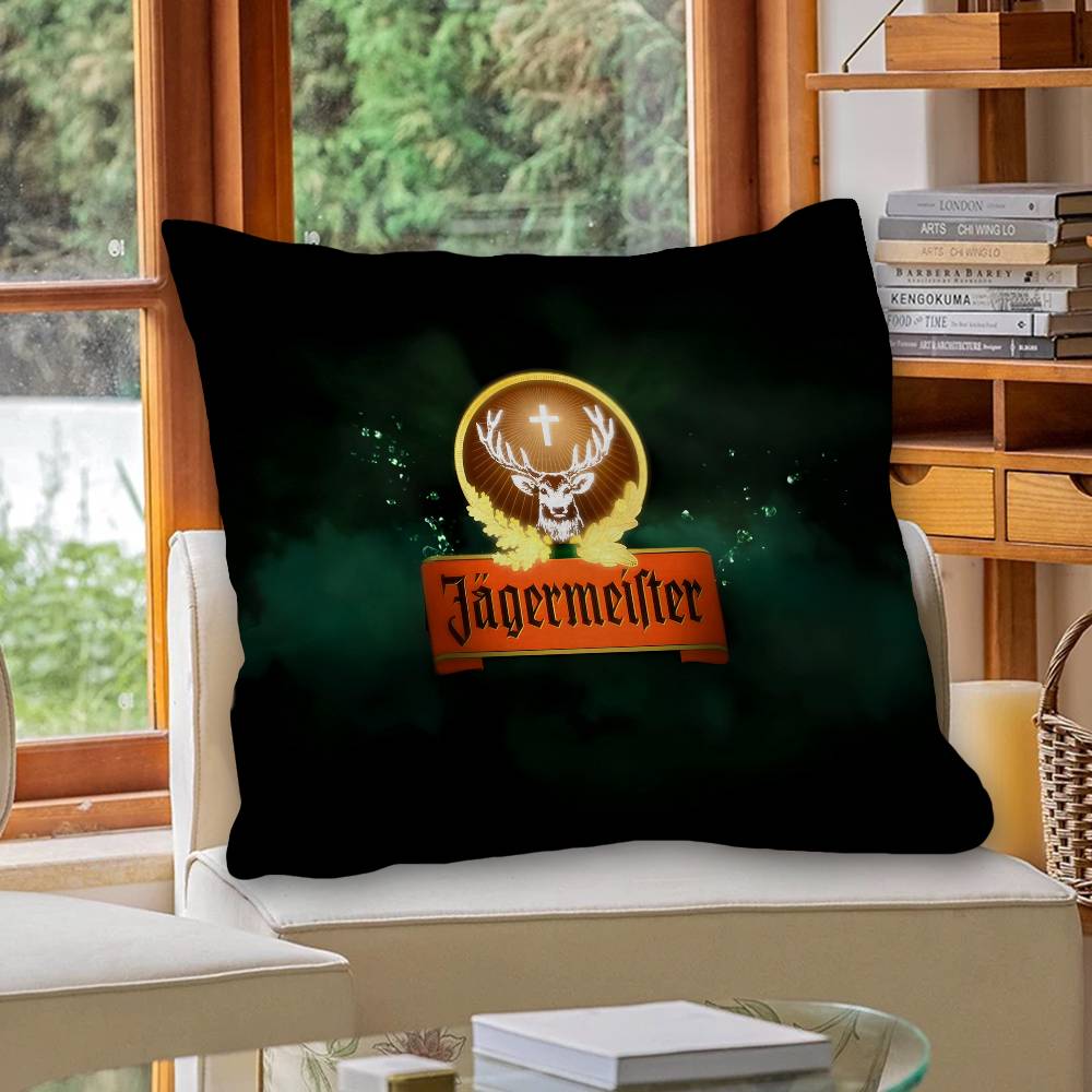J-Jagermeisters Personalized Picture Text Home Decorative Pillows Household Gifts 45X45Cm