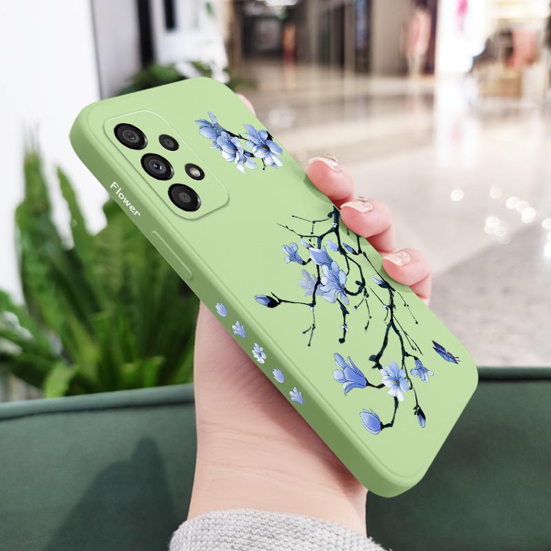 Чехол 'Цветущая орхидея' для Samsung Galaxy A73 A53 A33 A23 A13 A03 A72 A52 A52S A32 A22 A12 A02 A02S A71 A51 A31 A21S 4G 5G