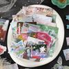 30sheets Illusion Cache Memory Series Kawaii Ins Japanese Style Stickers Material Pack DIY Scrapbook Aesthetic Supplies