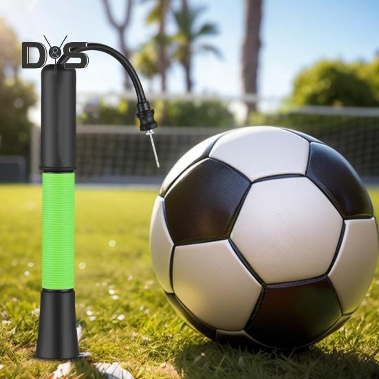 Спортивный насос для мячей Портативный воздушный насос для накачивания мячей с иглой для хранения Система накачивания Push And Pull Ручной насос для волейбола, баскетбола, футбола