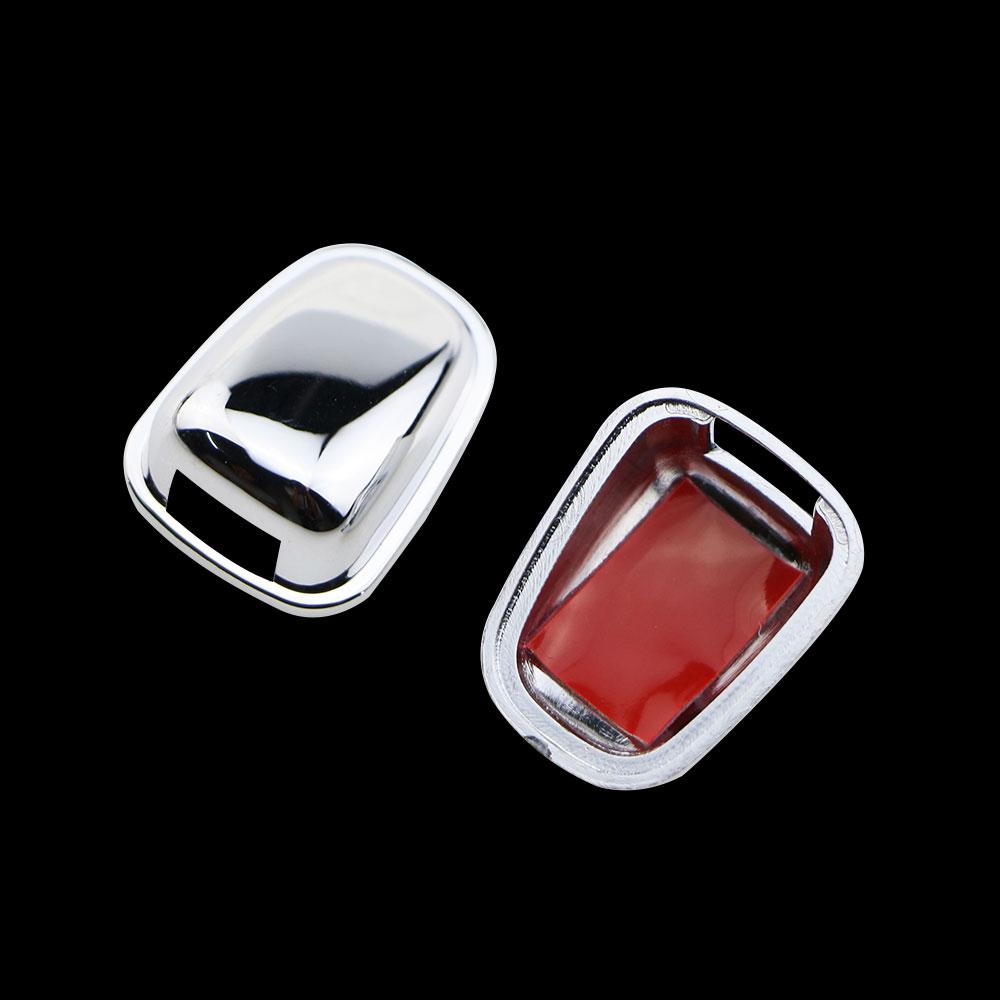 For Ford Ecosport 2012 - 2017 ABS Chrome Sprinkler Head Water Spray Nozzle Wiper Water-jet Cover Trim Accessories