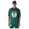 New Era Футболка с коротким рукавом NBA Panel Milwaukee Bucks