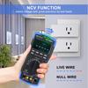HP-770D-C Digital Multimeter High-Accuracy Auto Range True RMS 40000 Counts Color screen NCV AC DC Voltage Current Ohm Tester