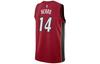 Nike Мужская баскетбольная майка NBA Красная Средняя Прямой крой CV9483-608