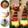 Glowing Christmas Faceless Doll Lamp Christmas Gnome Doll Festival Atmosphere Light Navidad Natal Gift 2024 New Year Night Light