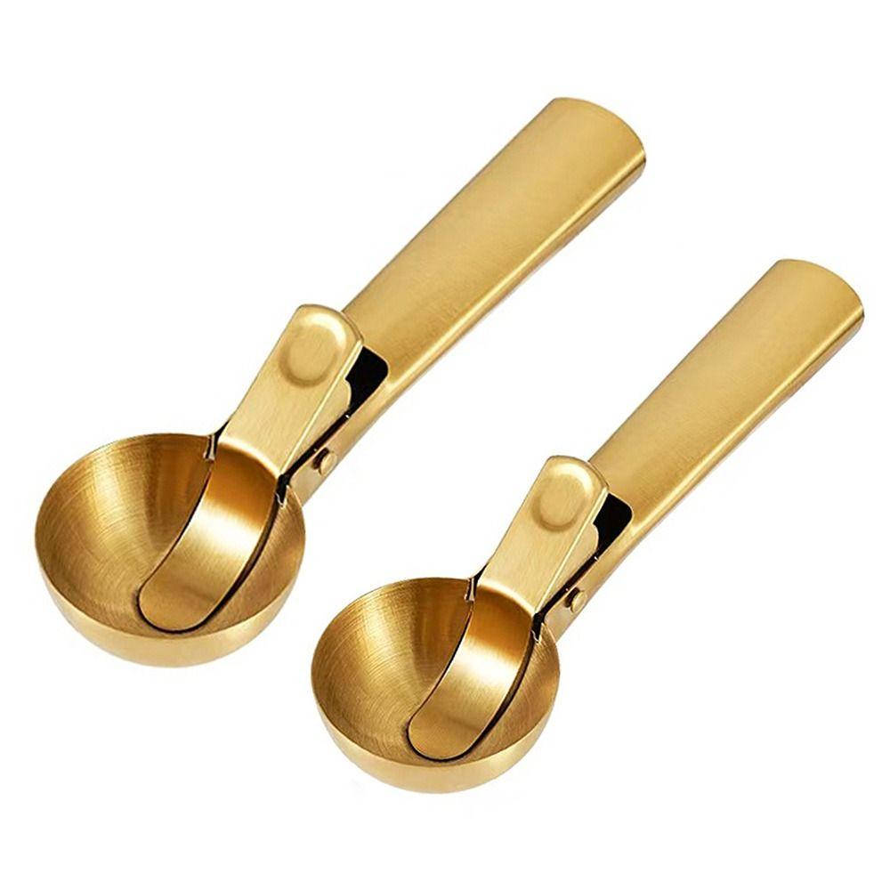 Stainless Steel Ice Cream Scoop Dual-Purpose Design Multifunctional Scoop Fruit Scoop Kitchen Use