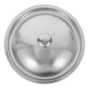 1pcs Stainless Steel Pot Lid Universal For Pans Saucepans Frying Skillets Cookware Replacement Knob Microwave Splatter Cover