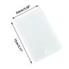 Ins Transparent Plastic Storage Box Photocards Small Card Storage Box Desk Organizer Box Classification Box Stationery