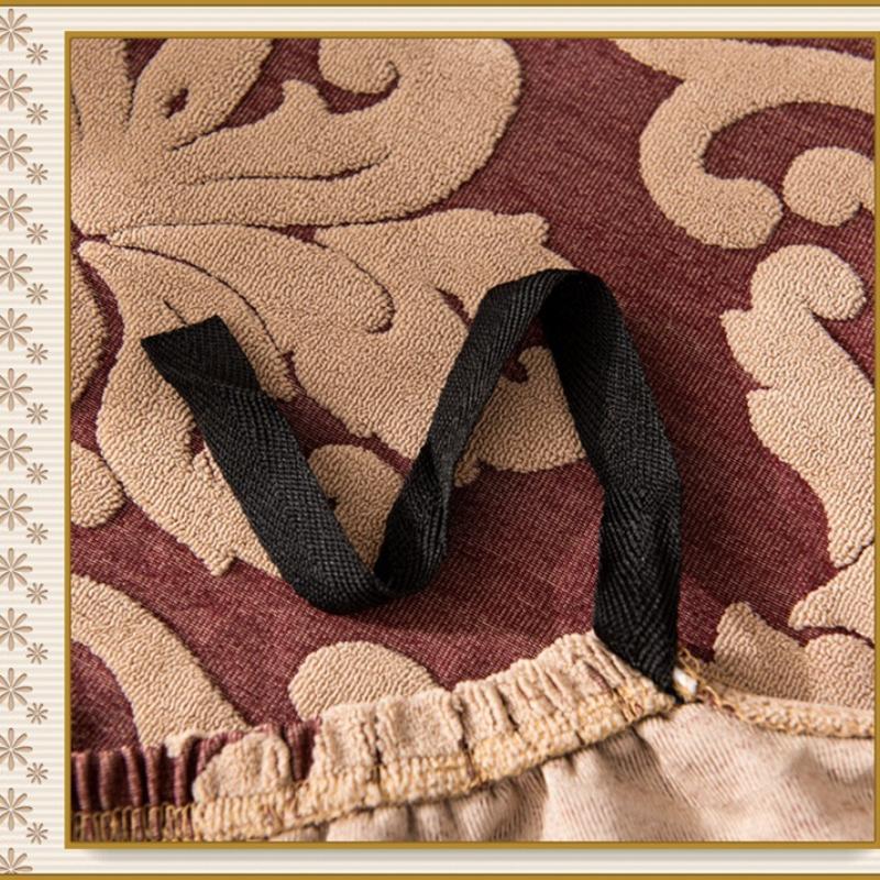 Чехол на офисное кресло, эластичный чехол на стул, жаккардовый чехол на кресло руководителя, нескользящий чехол на сиденье офисного кресла, протектор, чехлы