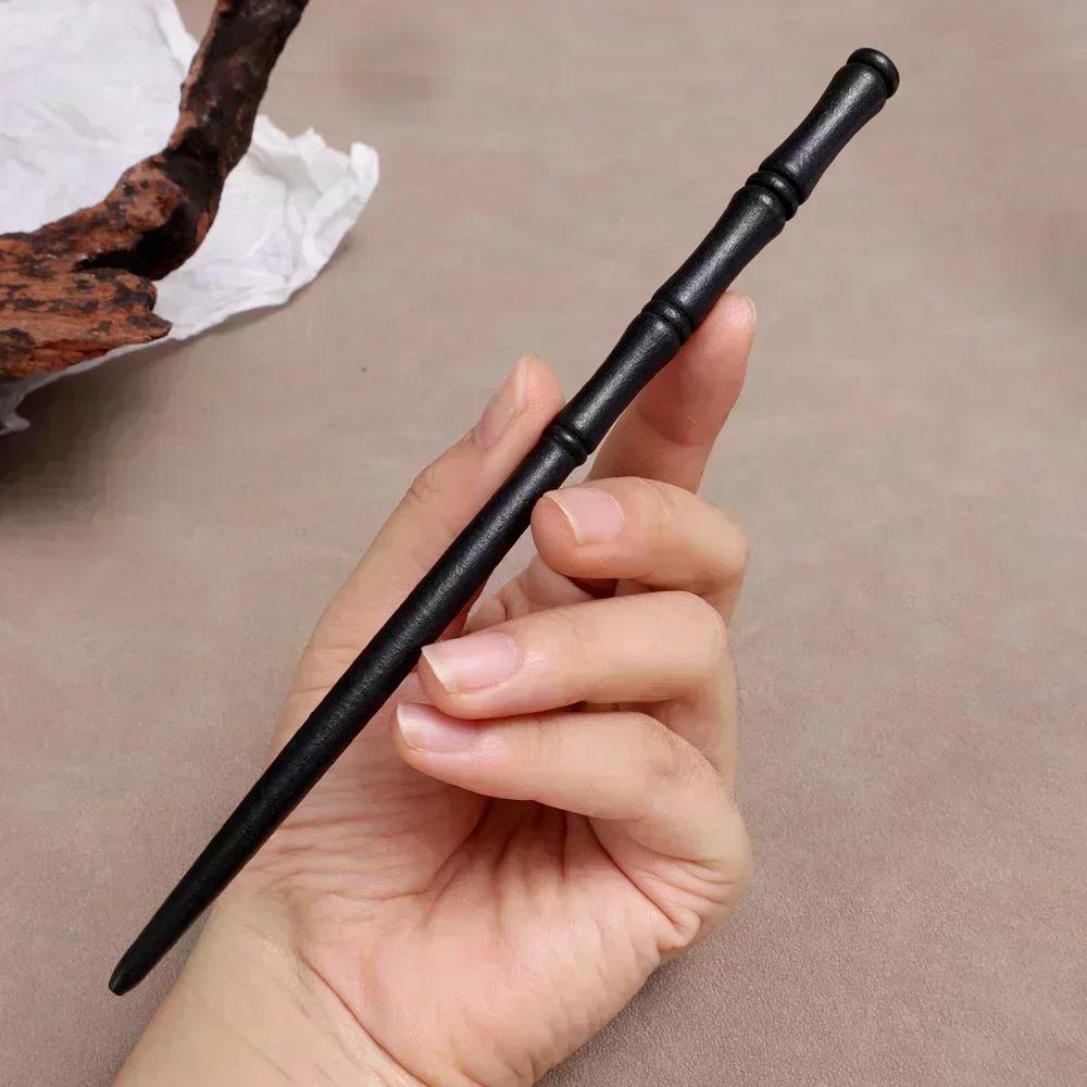 Bamboo Knot Wood Women Girl Chinese Style Tradition Classical Culture Stick Pan Hair Pin Clip Fork Hairpin Wooden Headwear Retro