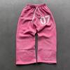 07 Trend Street Loose Sweater Set Men's and Women's Trend Hip Hop Sports Zipper Hooded Sweater Pants Set