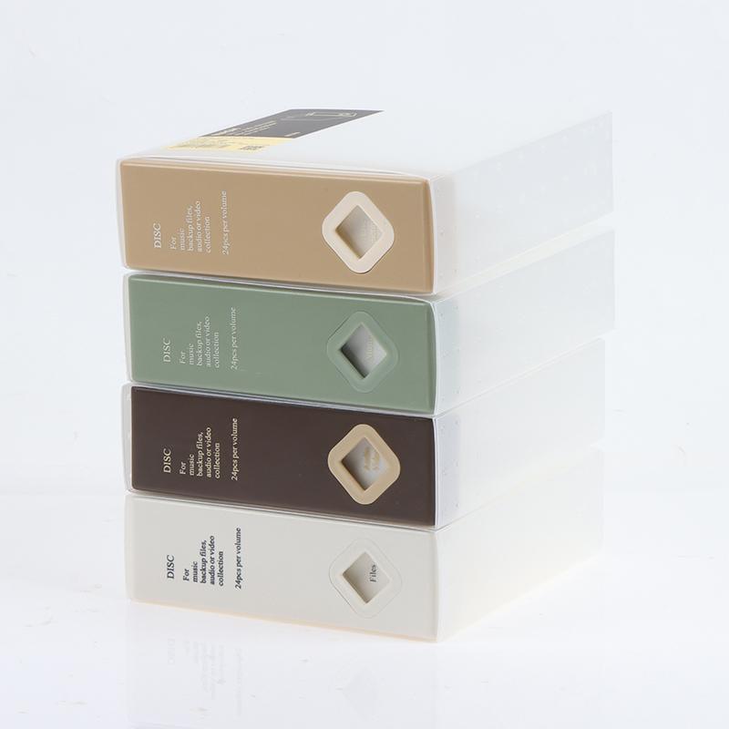 24 диска, компакт-диск, DVD-органайзер, чехол для хранения, жесткий альбом, емкость, портативная коробка
