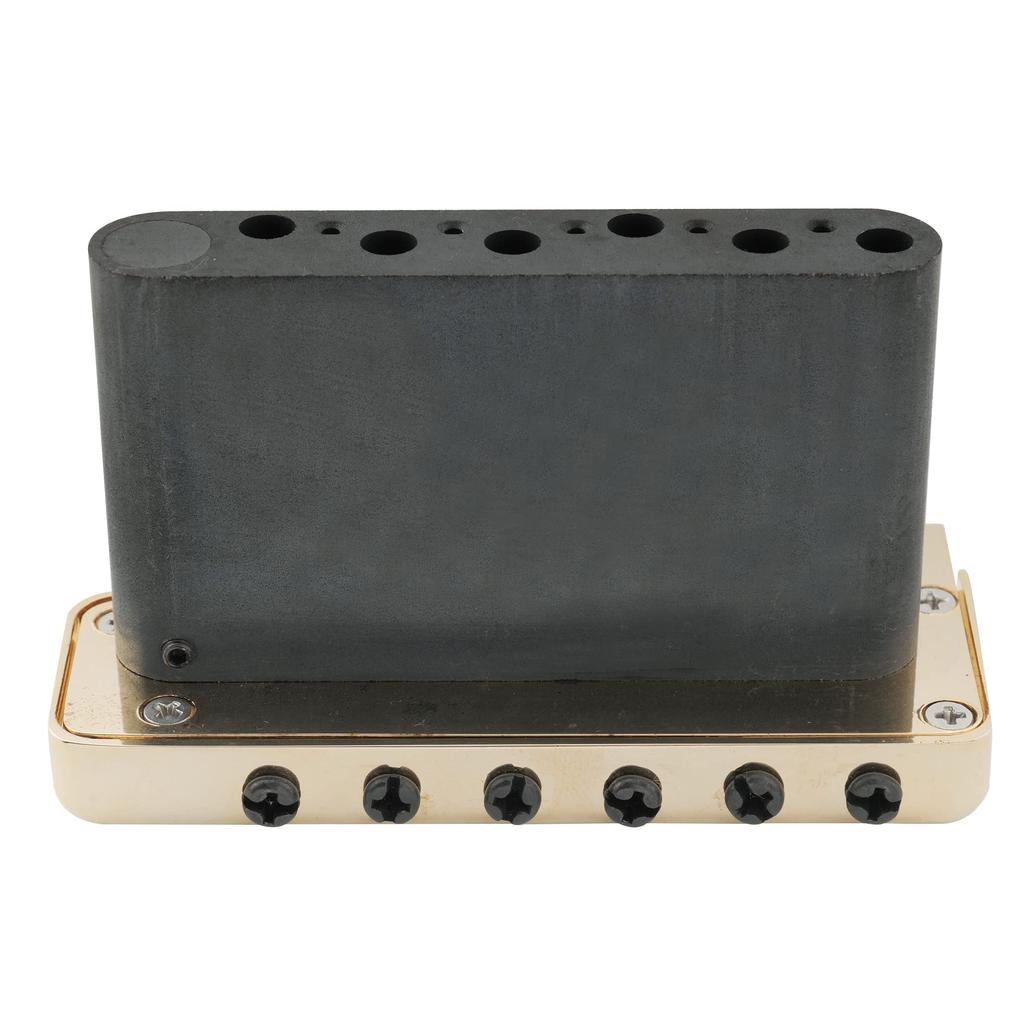 Wilkinson Guitar Tremolo Imported from Japan for Stratocaster Electric Gold WVPC-SB 10.8mm Bridge, 6-Point, Guitars,