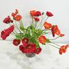 Feel Decorative Flower Home Wedding Decoration Artificial Flower   Artificial Flower Artificial Poppy Flower