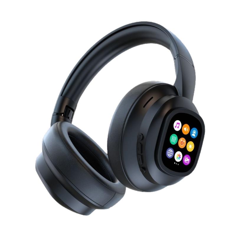 AI-Перевод Bluetooth-совместимые Наушники Отображение в Реальном Времени для Многоязычного Общения Накладные Гарнитуры