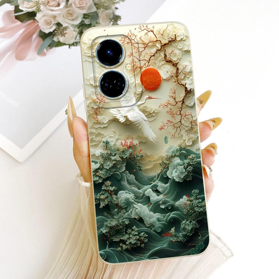 Для Tecno Camon 19 CI6n Чехол Модный Мультяшный Милый Забавный Расписной Силиконовый Чехол для Телефона Для Tecno Camon 19 Pro Чехол CI8 CI8n