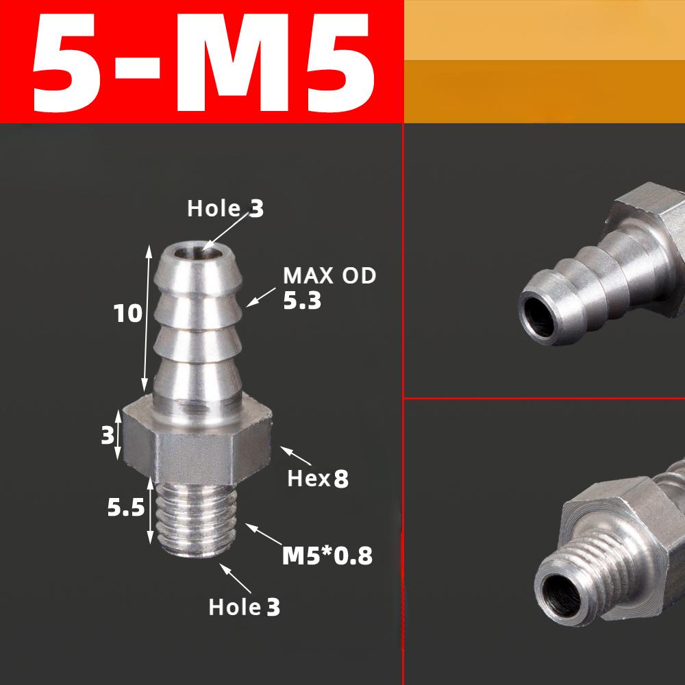 М3 М4 М5 М6 М8 М10 М12 М14 М16 Метрическая резьба Наружная к 3 4 5 6 8 10 12 мм Штуцер-бочонок для шланга Нержавеющая сталь 304 Фитинг для трубы Воздух Вода Газ