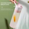 700 мл градиентная спортивная бутылка для воды для путешествий, уличная чашка для воды для фитнеса, большая емкость, распылитель, посуда для напитков