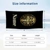 Medal of Saint Benedict Custom Name Printed Beach Towel Personalized Soft Towel For Swimming Beach Travel