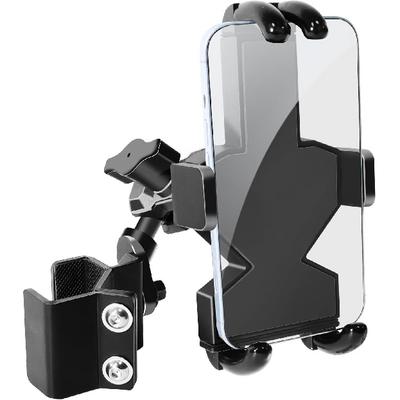 Крепление для телефона UTV StarknightMT для клетки Pro-Fit, 360° регулируемое, из алюминиевого сплава, 8 зажимов, крепление для телефона SXS, прочный держатель для мобильного телефона для Defender
