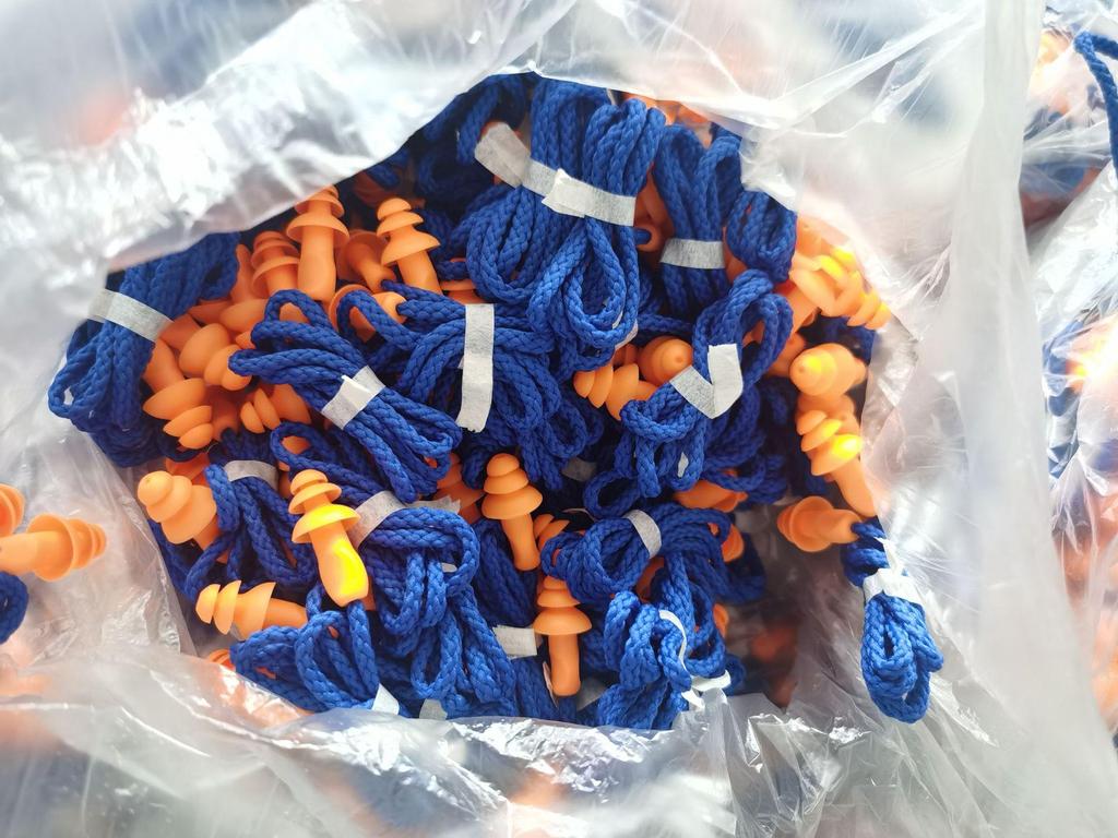 Промышленные шумоподавляющие и водонепроницаемые силиконовые проводные беруши для сна