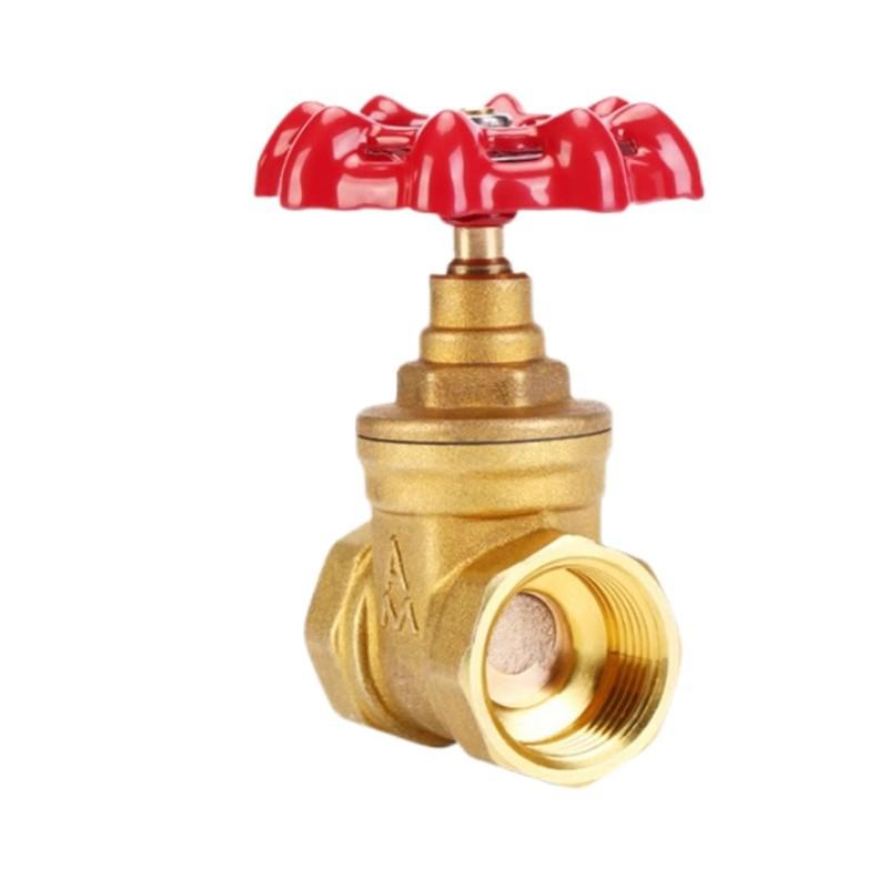 Genuine AMECO Thickened Brass Threaded Gate Valve for Hot/Cold High Temperature Water 169.