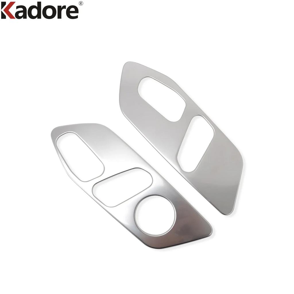 For Hyundai Tucson NX4 2024 Steel Car Seat Adjustment Switch Control Button Panel Cover Trim Interior Accessories