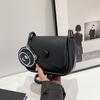 Ретро маленькая сумка женская новая трендовая модная текстурная сумка через плечо с высоким чувством контрастного цвета универсальная сумка-мессенджер маленькая квадратная сумка