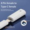Адаптер для Apple Pencil 1/2 Адаптер 8 Pin на USB Type-C/8 Pin Разветвитель Мини-стилус Разъем для зарядки питания Женский на Женский