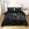 Sun And Moon Bedding Set 3D Printing 2-3 Piece Set (No Core) for Bedroom Duvet Cover Home Decor Textile Christmas Gift For Kids