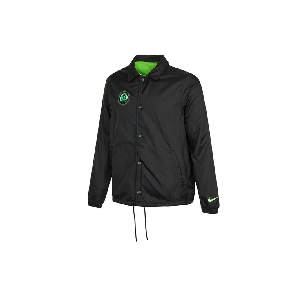 Nike Куртки Мужские Черный Лацкан Умеренный Другое DO6935-010