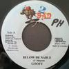 7-дюймовая пластинка GOOFY / HAWKEYE - Below De Nable / Ooh Ah Ah TB004 2 Bad Productio 1998 Ямайка Регги, Ска и Даб Б/У